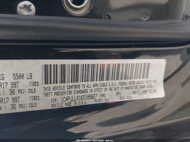 Jeep Cherokee 2019 1C4PJLLX1KD109827 Image 9