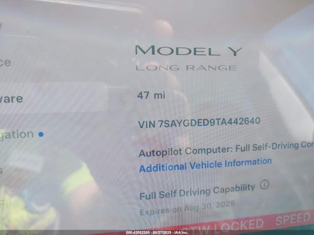 Tesla Model Y 2026 7SAYGDED9TA442640 Image 16