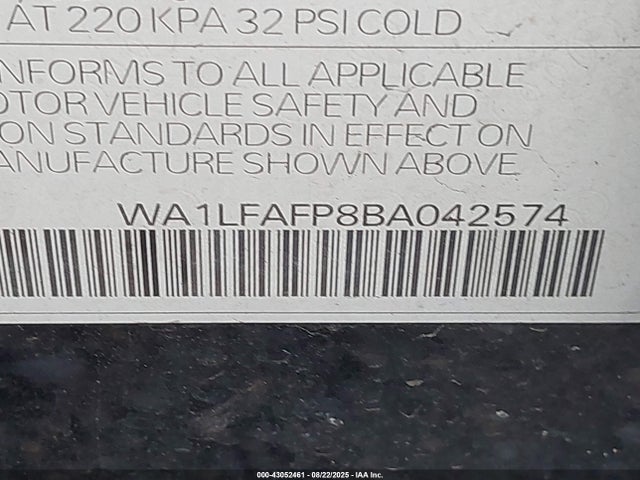2011 AUDI Q5 WA1LFAFP8BA042574 Photo 8