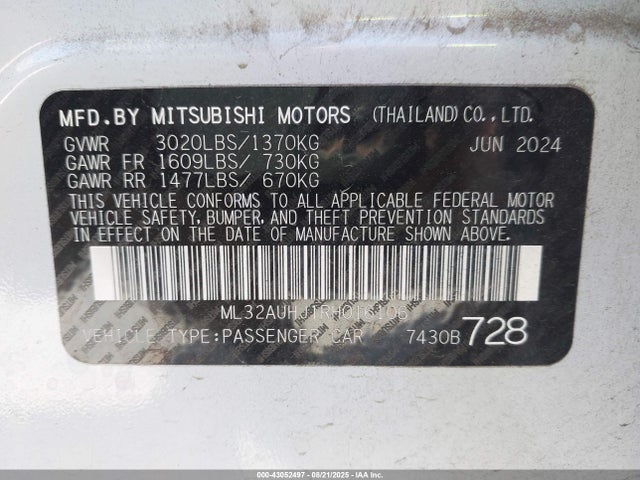 ML32AUHJ1RH016106 Mitsubishi mivec