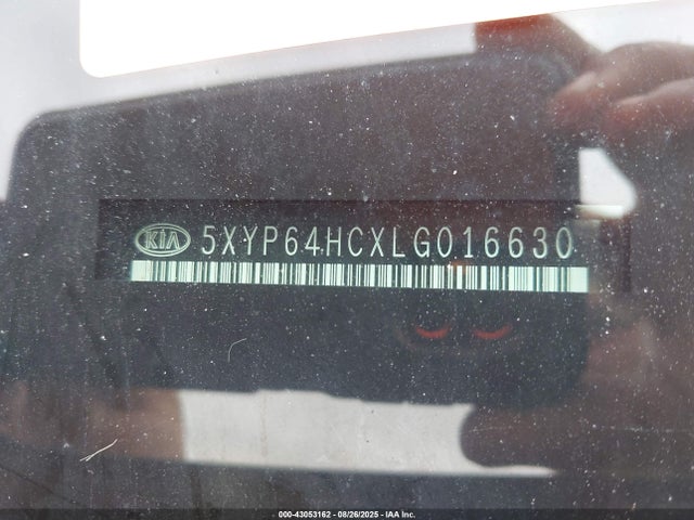 5XYP64HCXLG016630 KIA gdi lambda-ii