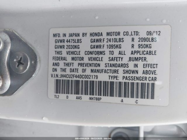 2013 ACURA TSX JH4CU2F44DC002179 Photo 8
