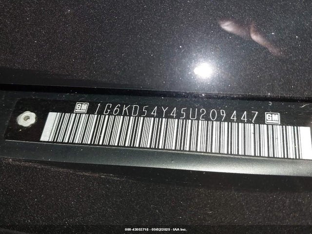 2005 CADILLAC DEVILLE 1G6KD54Y45U209447 Photo 8