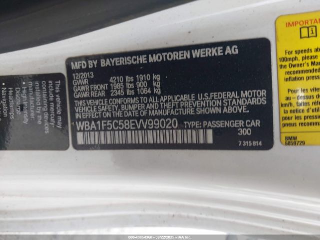 2014 BMW 228I WBA1F5C58EVV99020 Photo 8