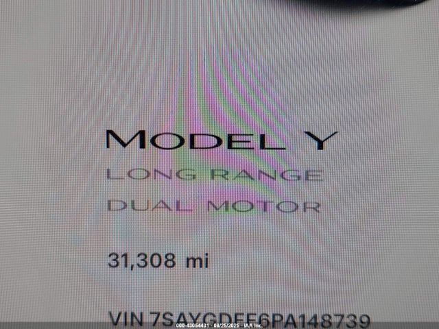 2023 TESLA MODEL Y 7SAYGDEE6PA148739 Photo 6
