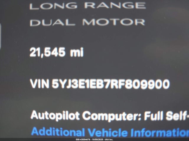 Tesla MODEL 3 2024 5YJ3E1EB7RF809900 Image 14
