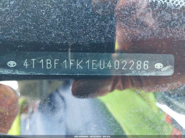 4T1BF1FK1EU402286 Toyota 2ar-fe