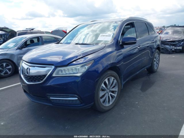 2015 ACURA MDX 5FRYD4H46FB007744 Photo 1