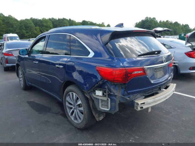 2015 ACURA MDX 5FRYD4H46FB007744 Photo 2