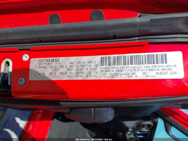 1C4GJXAG2JW146334 Jeep Wrangler