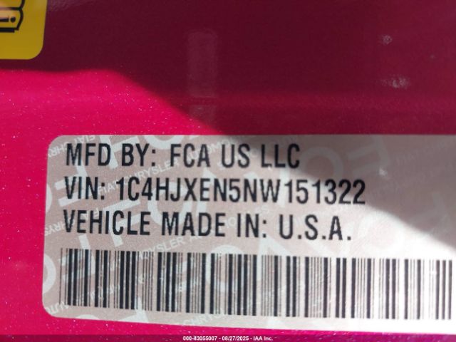2022 JEEP WRANGLER UNLIMITED 1C4HJXEN5NW151322 Photo 8