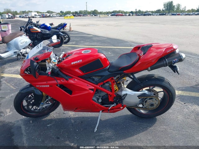 Aukcja sprzedaży 2008 Ducati 1098 S, vin: ZDM1XBEW78B019206, numer aukcji: 43055087