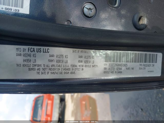 2017 DODGE CHALLENGER 2C3CDZAG0HH573025 Photo 8