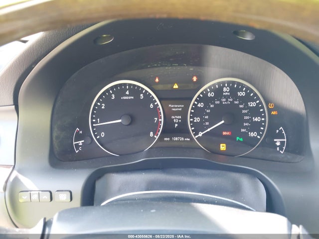 Lexus 2gr-fe 2014 JTHBK1GG1E2147174 Image 7