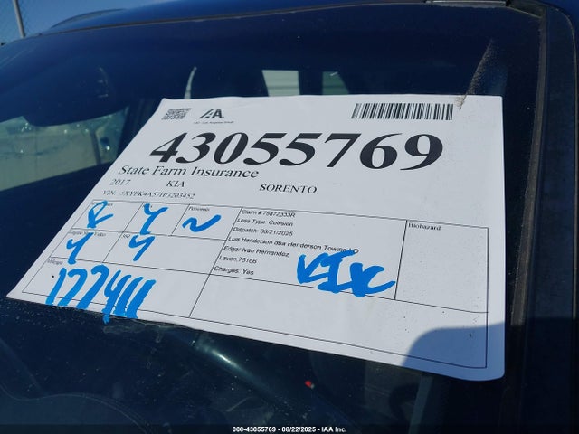 5XYPK4A57HG203452 KIA 2017
