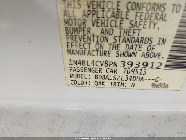 1N4BL4CV8PN393912 Nissan 2023