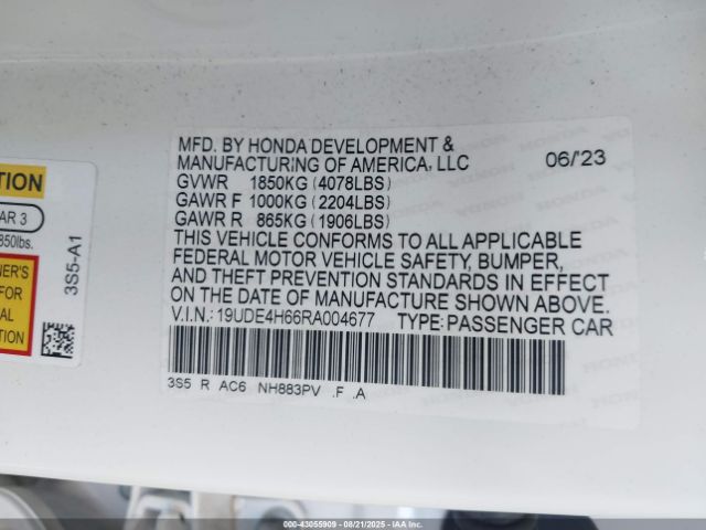 2024 ACURA INTEGRA 19UDE4H66RA004677 Photo 8