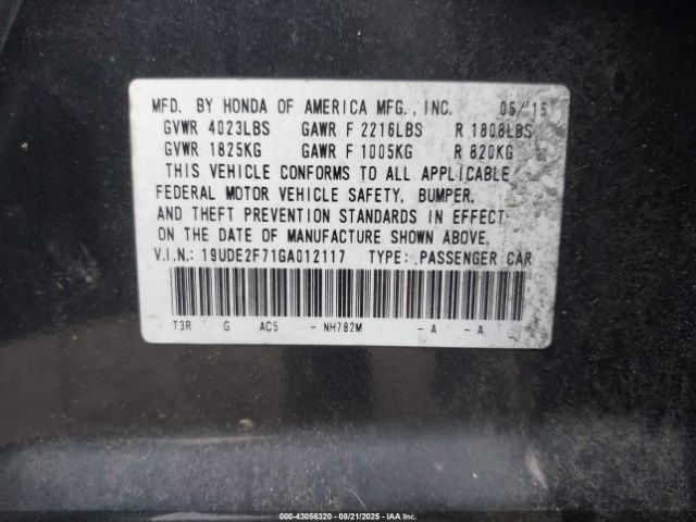 2016 ACURA ILX 19UDE2F71GA012117 Photo 8