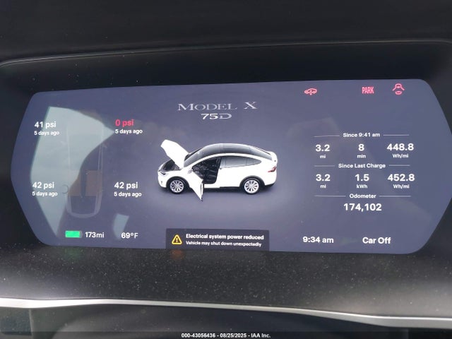 2016 TESLA MODEL X 5YJXCAE2XGF009161 Photo 6