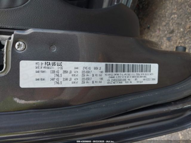 2016 DODGE GRAND CARAVAN 2C4RDGEG5GR310395 Photo 8