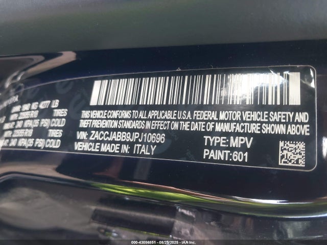 Jeep 2018 2018 ZACCJABB9JPJ10696 Image 9