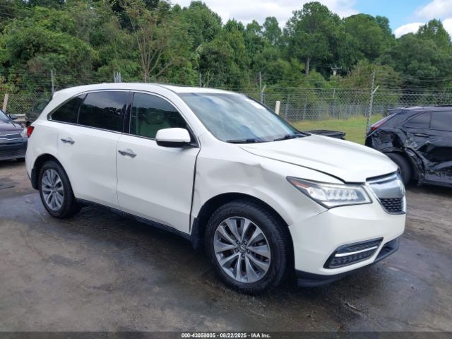 2015 ACURA MDX 5FRYD3H23FB012411 Photo 0