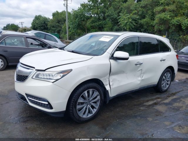 2015 ACURA MDX 5FRYD3H23FB012411 Photo 1