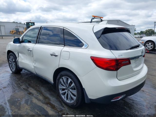 2015 ACURA MDX 5FRYD3H23FB012411 Photo 2