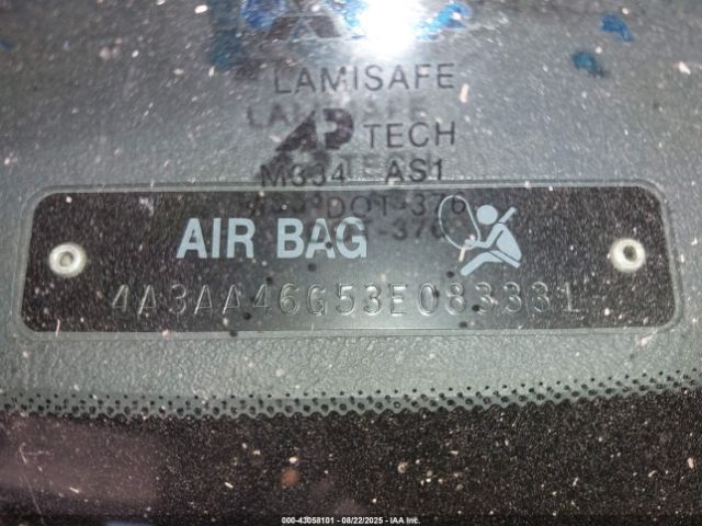 2003 MITSUBISHI GALANT 4A3AA46G53E083331 Photo 8