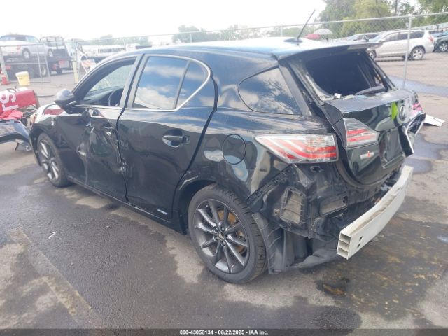 2012 LEXUS CT 200H JTHKD5BH6C2082885 Photo 2
