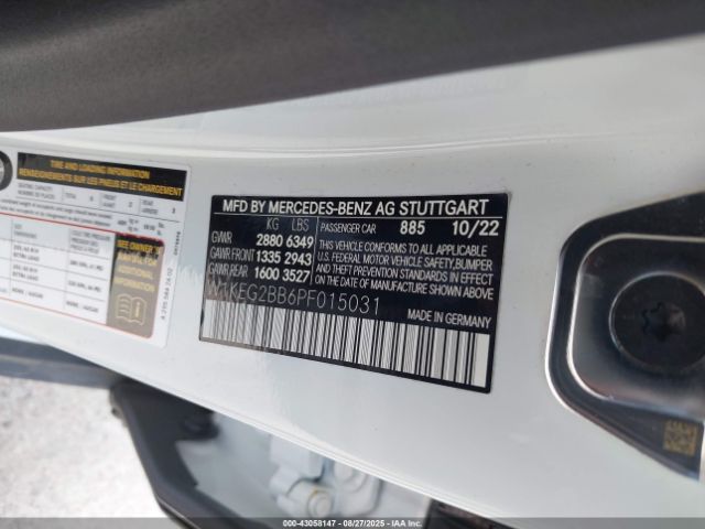 2023 MERCEDES-BENZ EQE 350 W1KEG2BB6PF015031 Photo 8