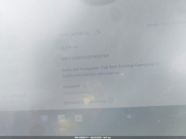 2023 TESLA MODEL 3 5YJ3E1EA5PF423769 Photo 6