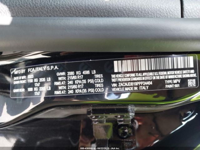 2023 JEEP RENEGADE ZACNJDB19PPP24464 Photo 8