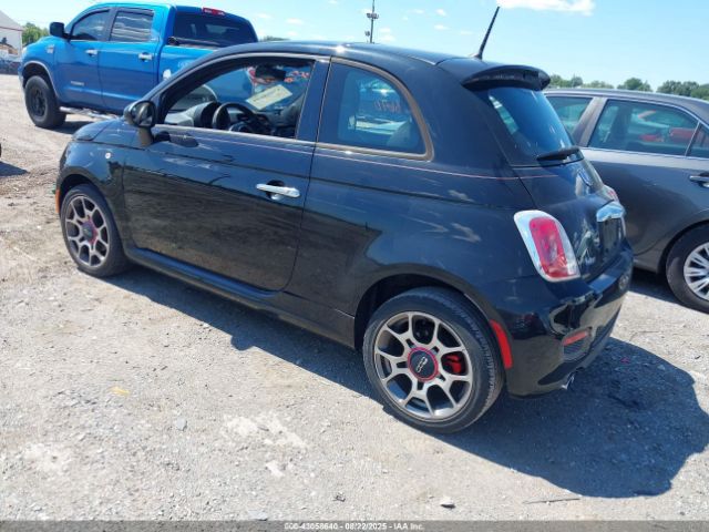 2013 FIAT 500 3C3CFFBR2DT745243 Photo 2