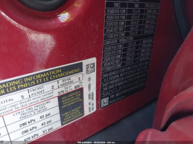 2019 JAGUAR F-PACE SADCL2FX5KA360354 Photo 8