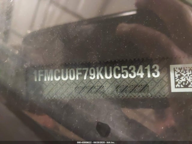 Ford 2.5l i-vct 2019 1FMCU0F79KUC53413 Image 9