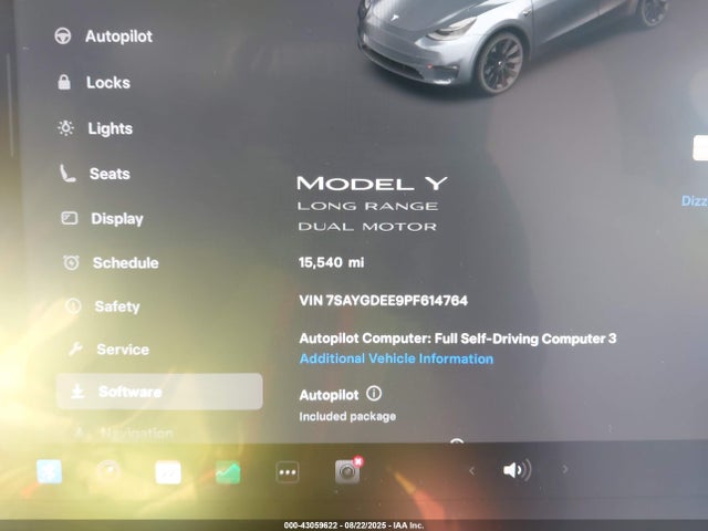 2023 TESLA MODEL Y 7SAYGDEE9PF614764 Photo 6
