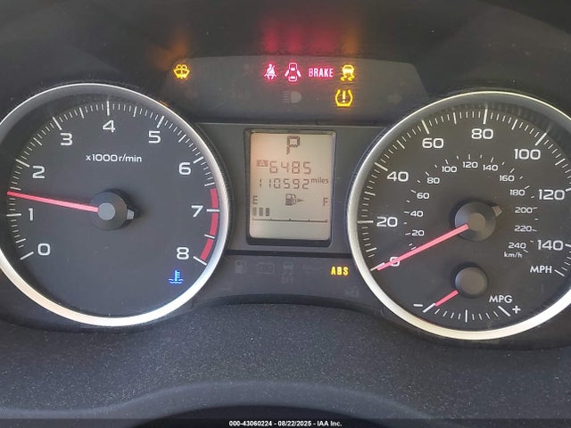 JF2GPACC8E8329027 Subaru 2.0l na
