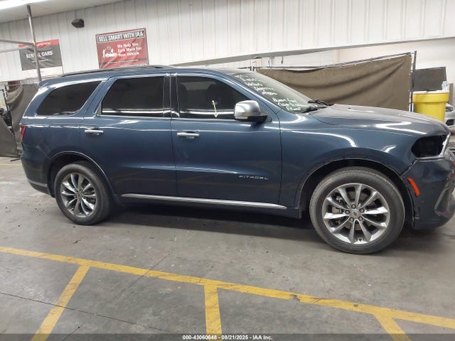 43060648 :رقم المزاد ، 1C4RDHEG9MC815057 vin ، 2021 Dodge Durango Citadel Rwd مزاد بيع