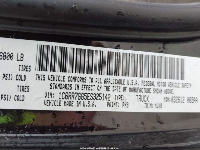 2014 RAM 1500 1C6RR7GG5ES325142 Photo 8