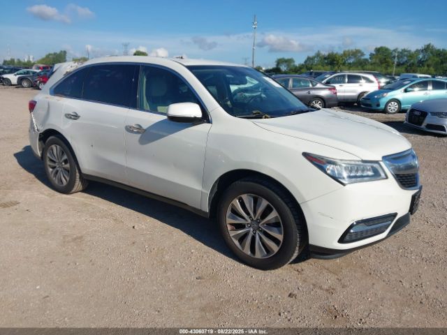 2014 ACURA MDX 5FRYD4H42EB022661 Photo 0