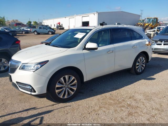 2014 ACURA MDX 5FRYD4H42EB022661 Photo 1