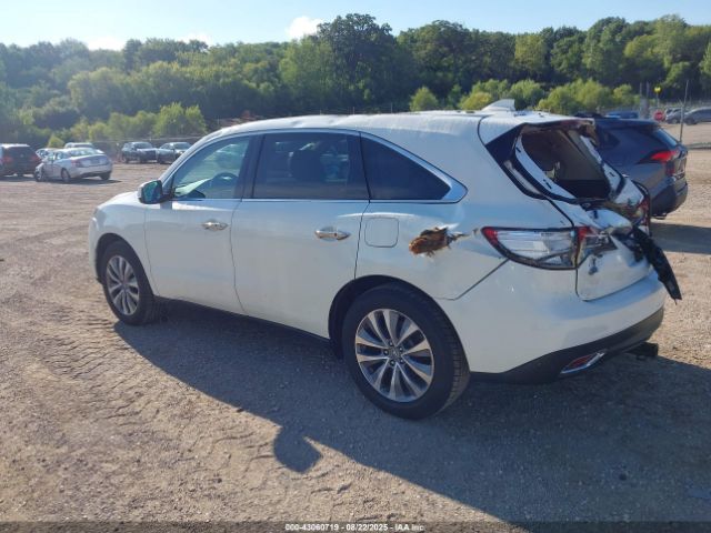 2014 ACURA MDX 5FRYD4H42EB022661 Photo 2