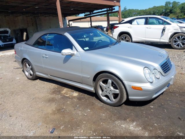 2002 MERCEDES-BENZ CLK 430 WDBLK70G22T098719