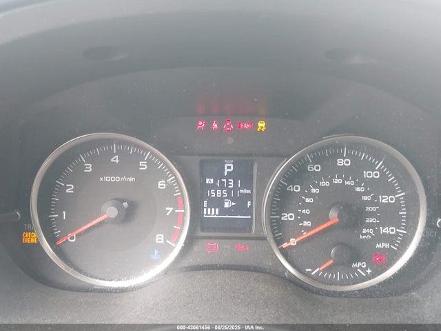 JF2GPACC8FH274581 Subaru 2.0l naturally aapirated