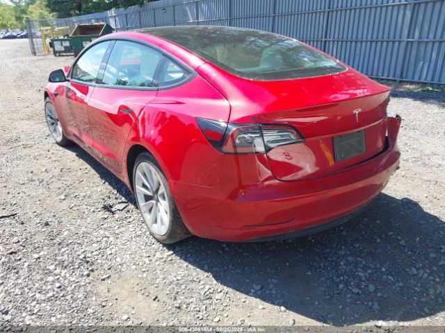 2022 TESLA MODEL 3 5YJ3E1EA9NF347793 Photo 2