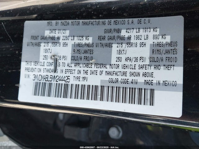 Mazda Cx-30 Select 2021 3MVDMABL5MM244425 Image 9