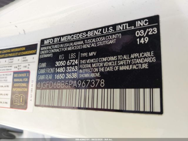 2023 MERCEDES-BENZ AMG GLE 53 COUPE 4JGFD6BB5PA967378 Photo 8