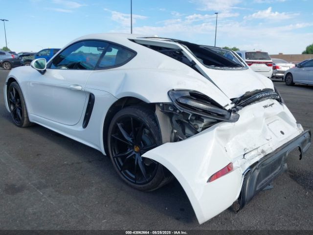 2019 PORSCHE 718 CAYMAN WP0AA2A85KS260791 Photo 2