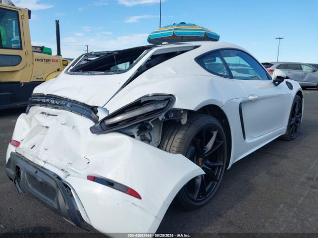 2019 PORSCHE 718 CAYMAN WP0AA2A85KS260791 Photo 3